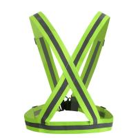 ราคา MCHCL เสื้อสะท้อนแสงกลางคืน Reflective Vest เสื้อกั๊กสะท้อนแสงแบบสายรัดปรับยืดหยุ่นสาย Reflective Belts เสื้อกล้ามสำหรับวิ่งปั่นจักรยานจ๊อกกิ้ง (20931030946)