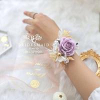 ราคา พร้อมส่ง จาก กทม ข้อมือเพื่อนเจ้าสาว I ดอกไม้ผูกข้อมือเพื่อนเจ้าสาว I ริบบิ้นผูกข้อมือ I Bridesmaid I Wrist corsage (18294355172)