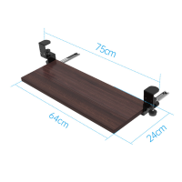 ราคา ถาดคีย์บอร์ด ที่วางคีย์บอร์ด ถาดวางคีย์บอร์ด Keyboard tray G7 022 ที่วางคีย์บอร์ด แบบ หนีบ โต๊ะ ถาดวางคีย์บอร์ด (19784992805)