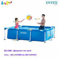 ราคา Intex สระน้ำ เฟรมพูล สี่เหลี่ยม 2 2 x 1 5 x 0 6 ม รุ่น 28270 (809313)