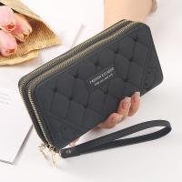 ราคา L004 2ซิป กระเป๋าสตางค์กระเป๋าสตางค์ผู้หญิง กระเป๋าสองซิบ กระเป๋าสตางค์หนังนุ่ม715 อย่างดีกระเป๋าผู้หญิงสองชั้นสามารถใส่โทรศัพท์มือถือ (20951877937)