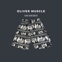 ราคา กางเกงขาสั้นใส่ออกกำลังกายลายช้าง วัว ดอกเดซี่ แบรนด์ Oliver Muscle (21085285065)