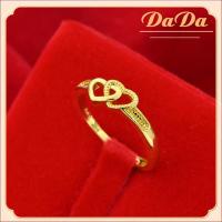 ราคา แหวนทองแท้ 18k 90 6 อิตาลีผู้หญิงแหวนคู่รักหมั้นเครื่องประดับของขวัญภรรยา (21174710975)