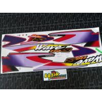 ราคา สติกเกอร์ HONDA WAVE 110 S สีแดง ปี 2000 คุณภาพดี สีสวย ราคาถูก (1336248994)