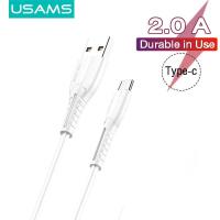 ราคา USAMS Type c Charger Cable Fast Charging Cable 2A 1M For Samsung Huawei OPPO VIVO Xiaomi (1693876936)