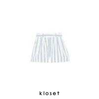 ราคา Kloset Horseshoe Shorts RS22 P010 กางเกงขาสั้น กางเกงผ้าริ้ว กางเกงผู้หญิง กางเกงแฟชั่น (19737353549)