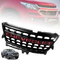 ราคา กระจังหน้า หน้ากระจัง รุ่น เชฟโรเลต โคโรลาโด้ CHEVROLET COLORADO TRAILBLAZER ปี 2017 2020 สีดำด้าน คาดดำ โลโก้ CHEVROLET สีแดง 1 ชิ้น (12438429333)