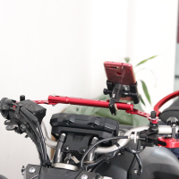 ราคา ขาจับอเนกประสงค์ บาร์เสริม อุปกรณ์เสริมแฮนด์ ติดกระจกมองข้างมอเตอร์ไซค์ ขายึดแฮนด์บาร์ ยึดมือถือ กล้องติดรถยนต์ จับโทรศัพท์ GPS A (14973117156)