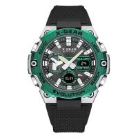 ราคา แบรนด์ X GEAR ใหม่ แฟชั่นสปอร์ต นาฬิกาผู้ชายแท้ กันน้ํา สายยาง นาฬิกาผู้ชาย รุ่น 3993P (20285705673)