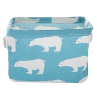 ราคา SNH 03 กล่องเล็ก กล่องผ้าอเนกประสงค์ ลายน่ารัก ขนาดเล็ก ตะกร้าอเนกประสงค์ พับได้ ใส่ของ (16153795915)