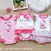 ราคา บอดี้สูทเด็กผู้หญิง คิตตี้สีชมพู กระโปรงฟรุ้งฟริ้ง บอดี้สูททารก ชุดเด็กคิตตี้ เสื้อผ้าทารก เสื้อผ้าเด็กอ่อน ผ้านิ่ม ชุดเด็กคิตตี้ (2292192222)