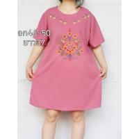 ราคา เดรสสาวอวบแสนสวยผ้ายืดใส่สบายชุกคนอ้วน (18330637543)