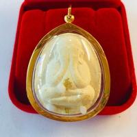 ราคา Phraliamthongthae จี้พระปิดตาวัดบร ญสส จัมโบ้ รุ่นแช่น้ำมนต์ ปี40 เนื้อผงเกสร มีเม็ดพระธาตุอยู่ด้านในด้วยค่ะ (800944612)