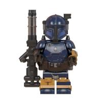 ราคา Compatible with LEGO Star Wars The Mandalorian Heavy Infantry Pazvizra Armor Building Blocks Minifigure Toys (19587460088)