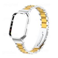 ราคา สายเหล็กสแตนเลสสำหรับ Redmi Watch 3 Active Redmi Watch 3 Redmi Watch 2 Lite mi Watch Lite สายนาฬิกาสมาร์ทเคสเฟรมโลหะ Watchband Redmi 3 Active สายนาฬิกาข้อมือ (19681846080)