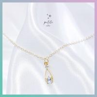 ราคา petite by PRAKYRE Diamond Drop Necklace สร้อยคอรูปหยดน้ำ (20800893781)