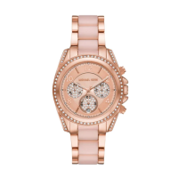 ราคา Michael Kors MK6763 Blair Chronograph Rose Gold Tone Stainless Steel Watch (17838026909)