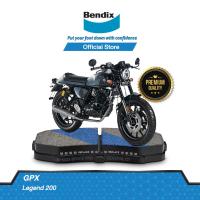 ราคา Bendix ผ้าเบรค GPX Legend 200 ดิสเบรคหน้า ดิสเบรคหลัง MD2MD9MD29 (12701012703)