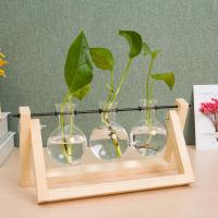 ราคา แจกันแก้ว แจกันแก้วใส แจกันดอกไม้ แจกันดอกไม้มินิมอล แจกันแก้วไฮโดรโปนิก (20683771374)