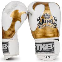 ราคา นวมชกมวยหนังแท้ TOP KING Boxing Gloves Empower Creativity TKBGEM 01 Genuine Leather Size 10oz 12oz 14oz and 16oz (17437593395)