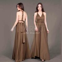 ราคา ชุดราตรี Infinity dress ใส่ได้หลายแบบมากๆ แค่ จับ บิด ไขว้ ผูก ใส่ง่าย ปัง อลัง ในราคาเบาๆค่ะ (18124214487)