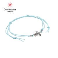 ราคา กำไลข้อเท้ารูปเต่าน้ำเครื่องประดับสำหรับเดินชายหาดผู้หญิงทำมือ (20646548183)