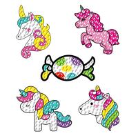 ราคา Big Gem 5D Diamond Painting Kit Cute Mermaid Princess Unicorn Dinosaur Diamond Stickers Paint by Numbers Art Craft For Kids Gift (15798487680)
