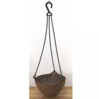 ราคา กระถางแขวนต้นไม้ กระถางต้นไม้จิ๋ว กระถางห้อย ขนาด20 ซม มี3สีสวยงาม (12147538899)