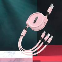 ราคา 3 in 1 ยืดหดได้ USB เครื่องชาร์จ สายเคเบิล สายชาร์จเร็ว สายชาตแบต สายชาตเร็ว Type C Micro USB For Iphone กำลังชาร์จ สายเคเบิล มัลติฟังก์ชั่น ยูเอสบี สายเคเบิล (17250711922)