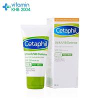 ราคา Exp04 2022 Cetaphil UVA UVB Defense SPF50 UVA28 50ml ครีมกันแดด บำรุงผิว ป้องกันแสงแดดผิวหน้าและผิวกาย (126459611)