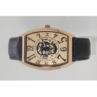 ราคา นาฬิกาข้อมือผู้ชายหญิง เรือนทองเคลือบPink gold สายหนังแท้ ระบบ Quartz 3เข็ม หน้าปัดคลาสสิค killing ขนาดหน้าปัด30mmx38mm รุ่น CON 7030P (20385058908)