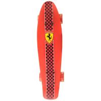 ราคา Mesuca Ferrari Penny Skateboard เฟอร์รารี่ สเก็ตบอร์ด สี แดง ดำ เหลือง FBP4 (7411991451)