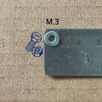 ราคา แหวนอีแปะ แหวนรองน็อต เหล็กชุบขาว รูใน M 3 M 4 M 5 แพคถุง 100ตัว (19432219111)