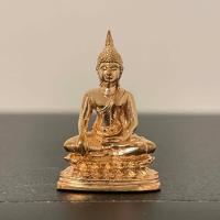 ราคา พระสุโขทัยปางมารวิชัย ขนาดสูง3 2ซม เนื้อทองเหลือง สัมฤทธิ์ (20029509889)