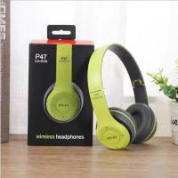 ราคา ของแท้ 100 หูฟังบลูทูธ P47 เสียงดี Wireless Bluetooth Stereo Headset หูฟังบลูธูทไร้สาย5 สีหูฟังบลูทูธ P47 เสียงดี Wireless Bluetooth Stereo Headset หูฟังบลูธูทไร้สาย Headphones (14978344048)
