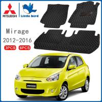 ราคา Little Bird พรมปูพื้นรถยนต์ โรงงานผลิตของไทย Mitsubishi mirage 2012 2016 การรับประกันคืนสินค้าภายใน7วัน พรมรถยนต์ (14003555191)