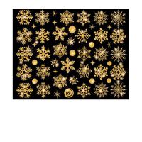 ราคา Glitter Effect Snowflake Electrostatic Sticker Window Christmas Wall Stickers Kids Room Home Decoration New Year Wallpaper (16829831237)