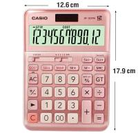 ราคา Casio DF 120FM เครื่องคิดเลข สี Rose Gold ขนาดตั้งโต๊ะ 12 หลัก ของใหม่ ของแท้ ประกัน 2 ปี (3630410821)