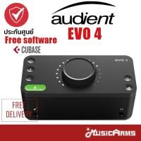 ราคา Audient Evo 4 ออดิโออินเตอร์เฟส Evo4 USB Audio Interface ประกันศูนย์ 1ปี Music Arms (7366605224)
