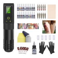 ราคา เครื่องสัก เครื่องสักไร้สาย tattoo machines พอร์ตชาร์จ Type C wireless tattoo pen ปากกาสักไร้สายเครื่องสักปากกา (21259584085)