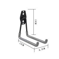 ราคา หนักจักรยานยูทิลิตี้บันไดเหล็กออแกไนเซอร์เครื่องมือที่แขวนแร็คติดผนังผู้ถือโรงรถการจัดเก็บตะขอ (15031903573)