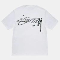 ราคา New stusy mercury LOGO graffiti 8 ball dragon rag doll domino racing wiki pure cotton short sleeved TTE (20538150963)