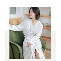 ราคา ชุดคลุมอาบน้ำ คุณภาพสูง เสื้อคลุมอาบน้ำ ชุดคลุม โรงแรมห้าดาว ชุดนอนคู่รัก เสื้อคลุมอาบน้ำแขนยาว หนา (20057505409)