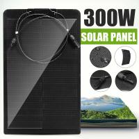 ราคา 300W TPT 12V Semi Flexible Solar Panel Mono Silicon Solar Cell Solar Battery Charger For Garden Outdoor Lighting Traveling Camping Fishing Battery Charging Efficiency 22 (15152486085)