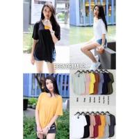 ราคา T02 คอกลมกว้าง OVERSIZE ชายโค้งผ่าข้าง งานป้าย เนื้อผ้าเรย่อน นิ่มๆเด้งๆ ผ้าทิ้งตัว ใส่สบายมากๆค่ะ (14925020953)