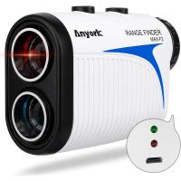 ราคา Anyork Rechargeable Golf Rangefinder With Slope Compensation On Off 1500yardsLaser Range finder Gift Flag Lock Tech with VibrationUSB Charging Clear ViewFast ReadingContinuous Scan Gift Package (15287