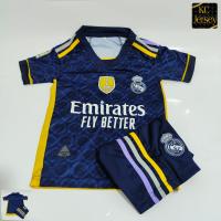 ราคา ชุดกีฬาเด็ก เรอัล มาดริด Real M ใหม่ล่าสุด ปี 2024 มีชุดเหย้า มีไซส์ 14 30 ใส่ได้ เด็กอายุ 1 ขวบถึง 14 ขวบ เสื้อพร้อมกางเกง (15080316654)