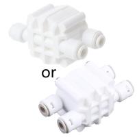 ราคา วาล์วปิดอัตโนมัติ4ทาง1 4พอร์ตสำหรับระบบกรองน้ำ RO Reverse Osmosis (16329831724)