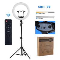 ราคา Selens โคมไฟวงแหวนขนาด 18 นิ้วสตูดิโอ Ringlight Light Video Makeup Light สำหรับ Tiktok YouTube Live 60W (15922647909)