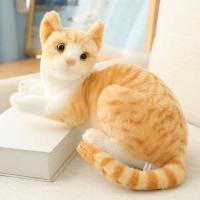 ราคา ANQII ของตกแต่งบ้าน เด็ก ตุ๊กตายัดตุ๊กตา แมวสยามสีส้มแมว หมอน ของเล่นแมวจำลอง ของเล่นตุ๊กตา ตุ๊กตาจำลอง (19941509885)